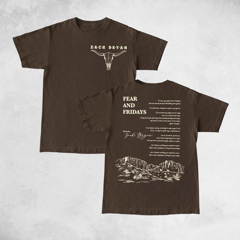 New Zach Fear And Fridays shirt, The Quittin Time 2024 Tour tracklist