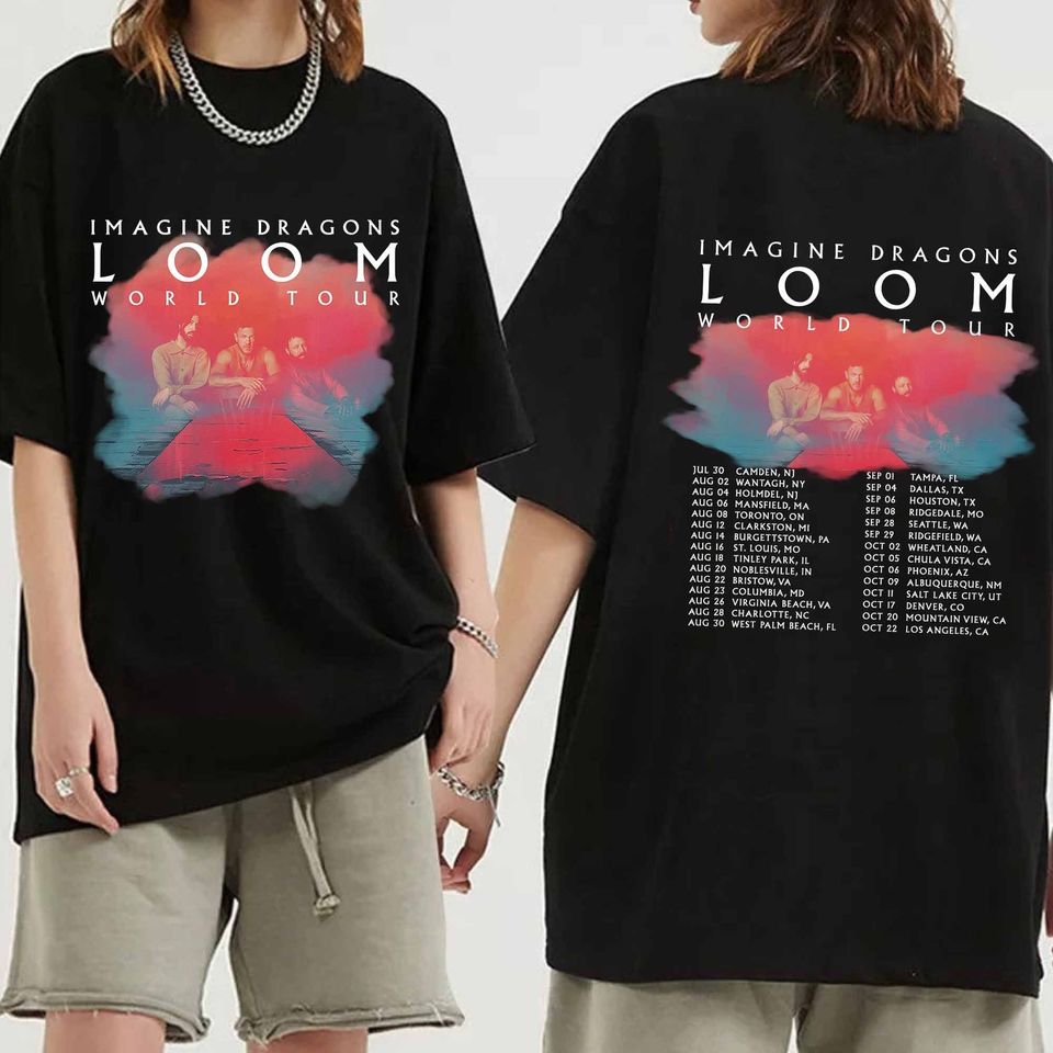 New Imagine Dragons – Loom Tour 2024 Shirt, Imagine Dragons 2024 Concert Shirt