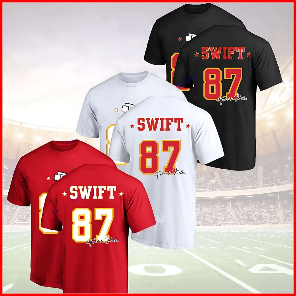 New Swift Kelce Jersey Shirt Travis Kelce and Swift