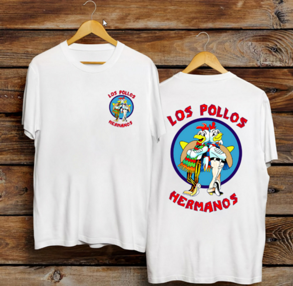 Los Pollos Hermanos 2 sided T-shirts