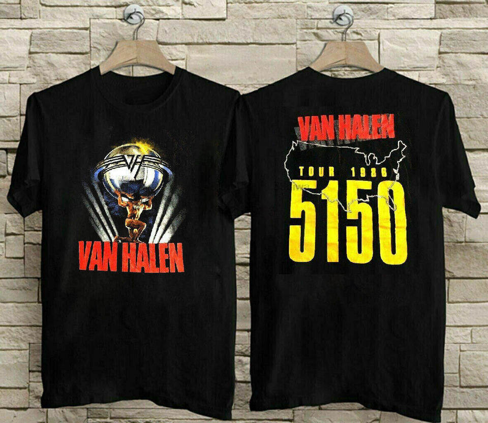 Reprint van 5150 1986 Tour Concert T-Shirt