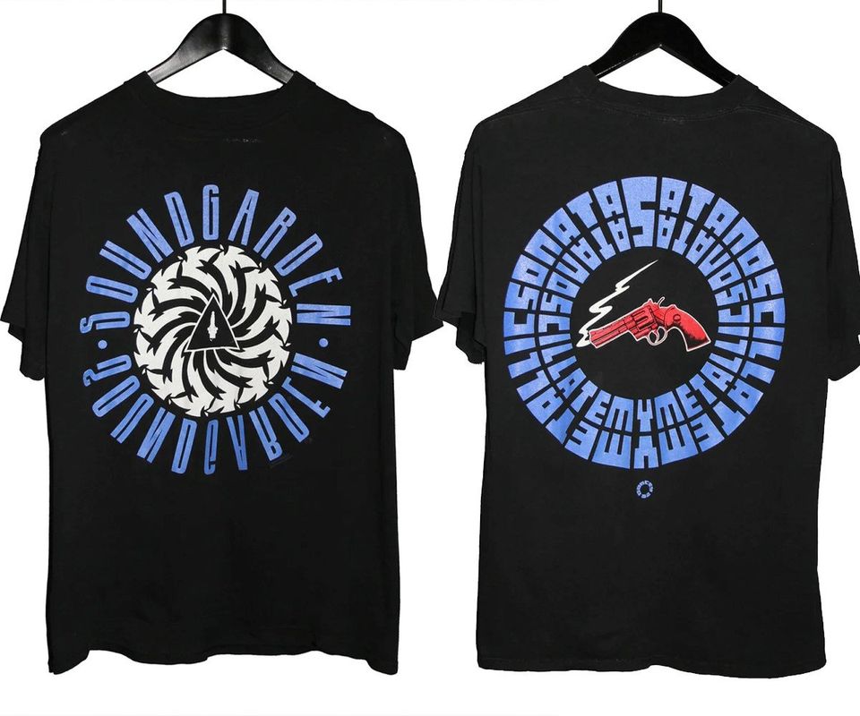 New Soundgarden 1992 Satan Oscillate My Metallic Sonatas T-Shirt