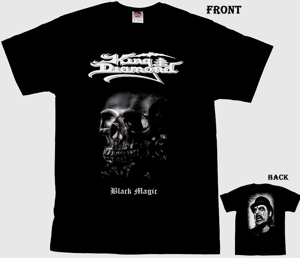 KING DIAMOND- Black Magic T-shirt