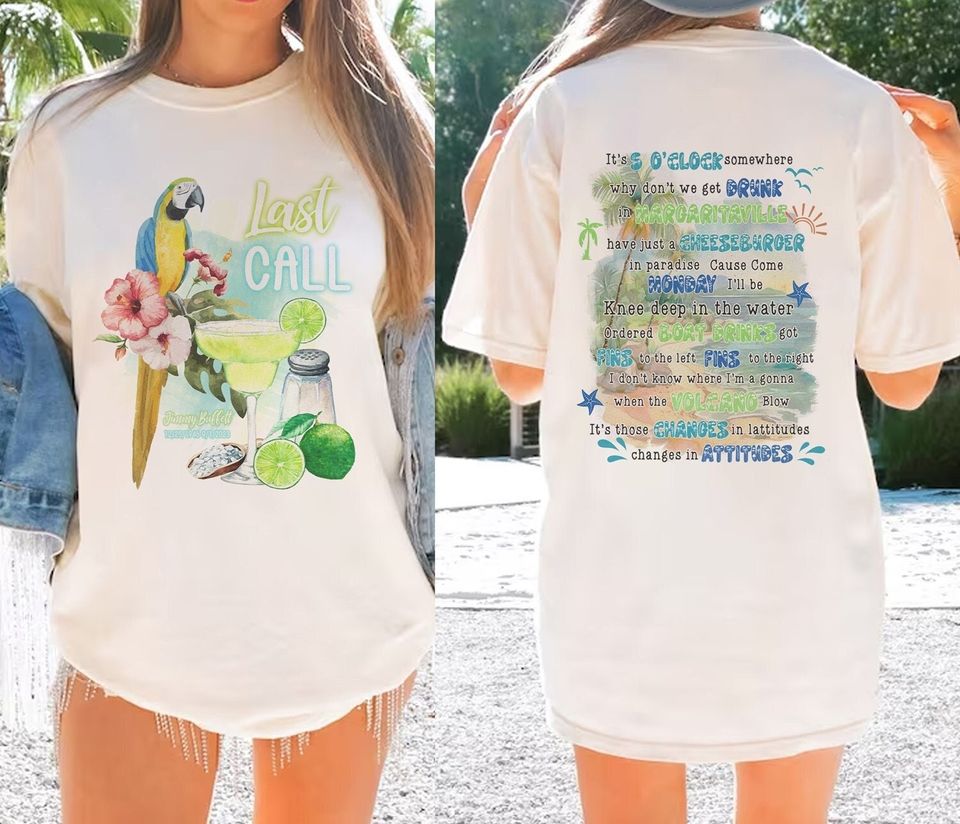 Jimmy Buffett Parrothead Shirt, Parrothead tshirt Jimmy Buffett Fan Gift, Trop Rock Beach Tee Shirt