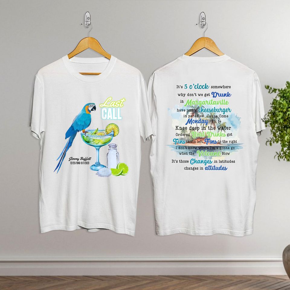 Jimmy Buffett Memorial Shirt