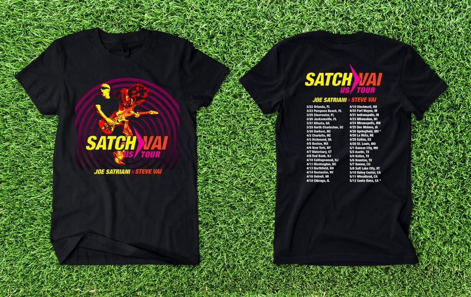 Joe Satriani and Steve Vai 2024 Tshirt