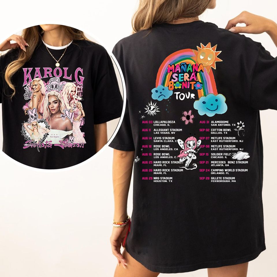 Manana sera Bonito Shirt, La Bichota Shirt, Karol G Fan, Inspired Shirt