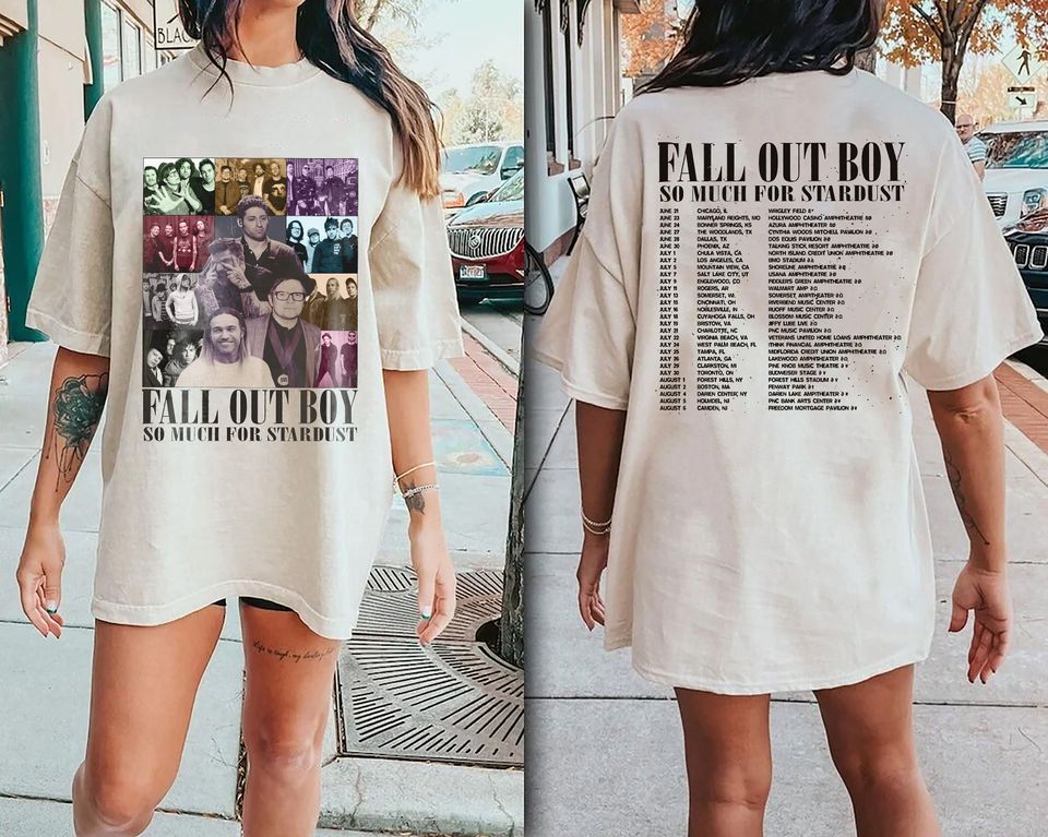 Vintage Fall out boy The Eras Tour Shirt, Fall out boy T Shirt