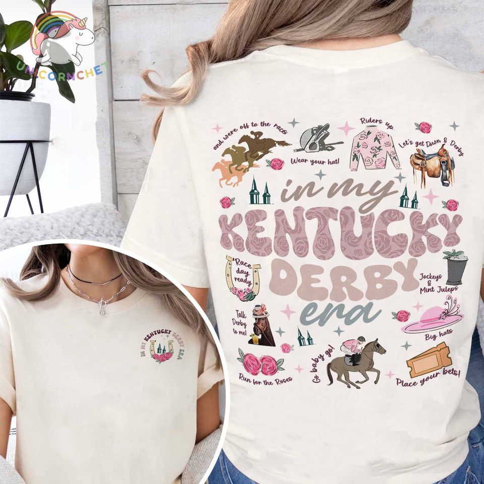 In My Kentucky Derby Era Shirt, Horse Race Weekend T-Shirt, Talk Derby To Me Shirt