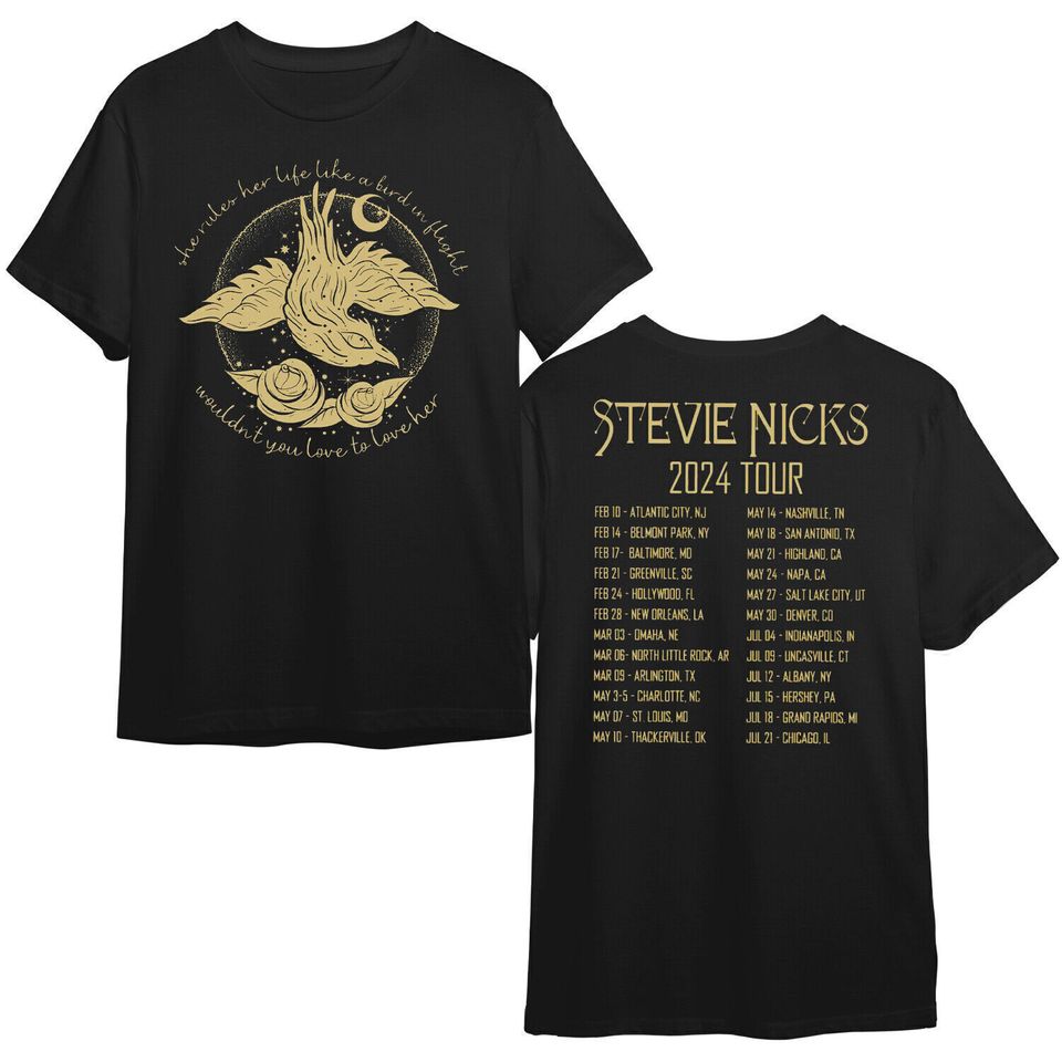 Stevie Nicks 2024 T-Shirt, Vintage Stevie Nicks Tee