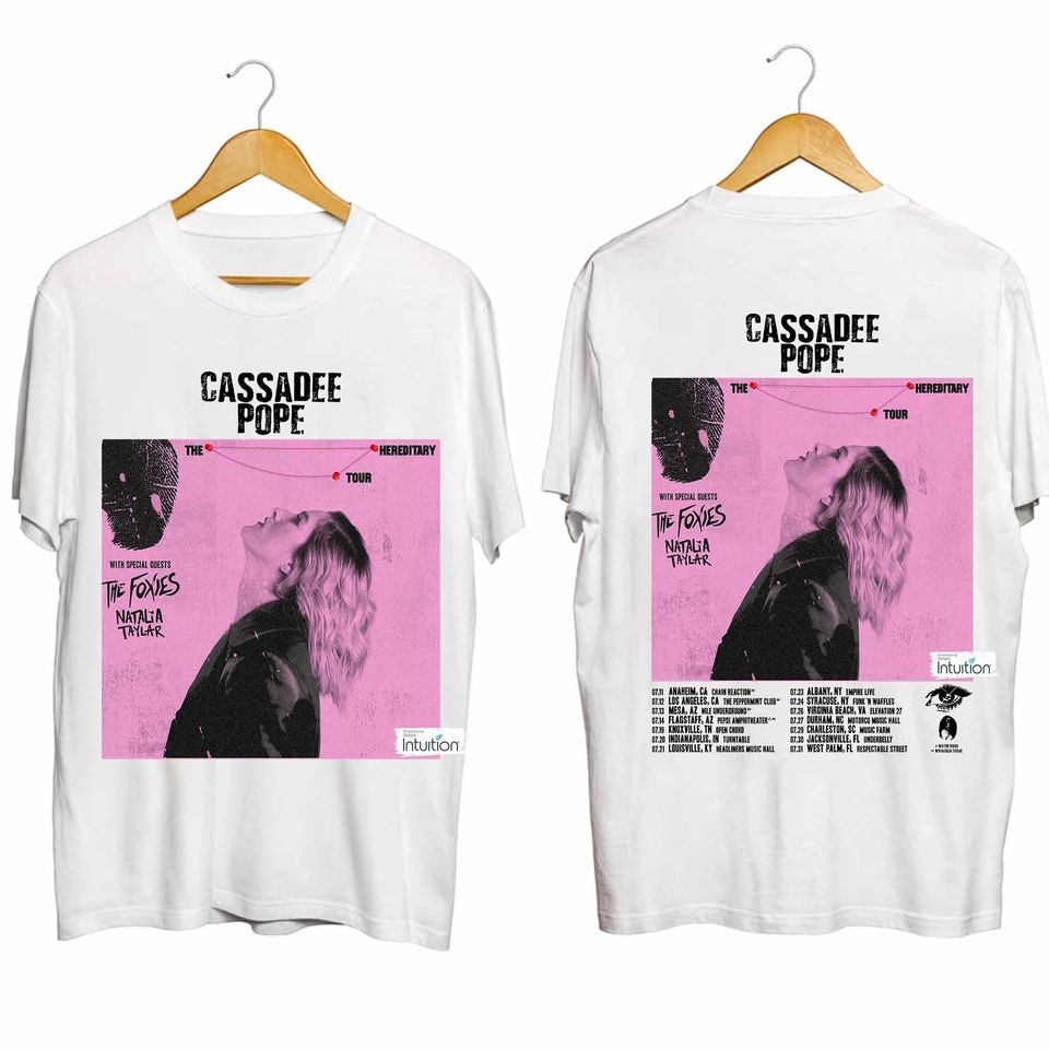 New Cassadee Pope – The Hereditary Tour 2024 Shirt