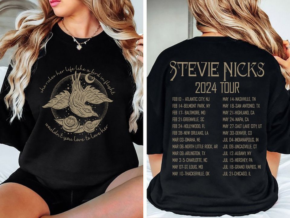 Vintage Stevie Nicks 2024 Live In Concert Shirt