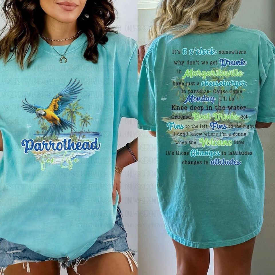 Jimmy Buffett Shirt, Parrothead Island Tshirt, Jimmy Buffett Fan Gift