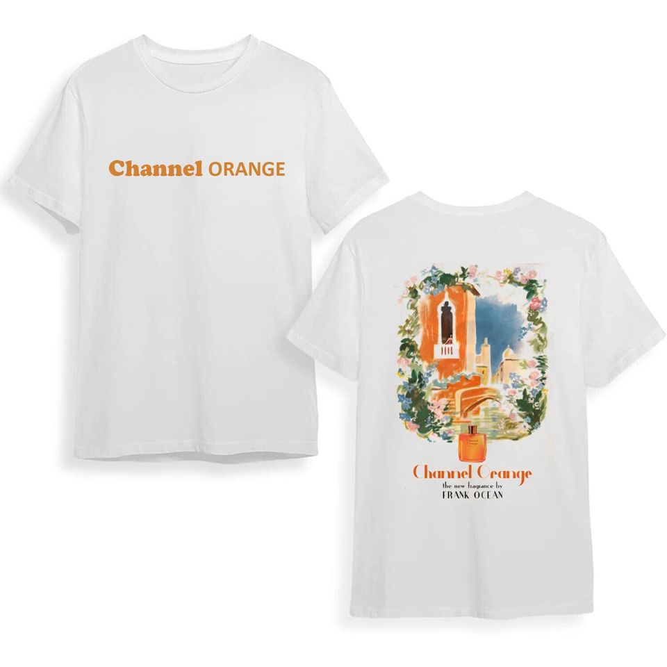 New Frank Ocean Shirt, Channel Orange Shirt, Frank Ocean Channel Orange Album Shirt