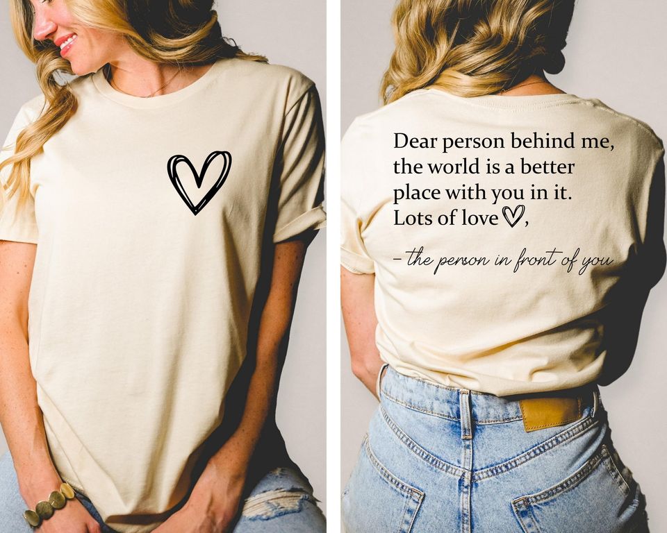 Inspirational Shirt, Aesthetic Be Kind, Mental Health, Tomorrow Needs You