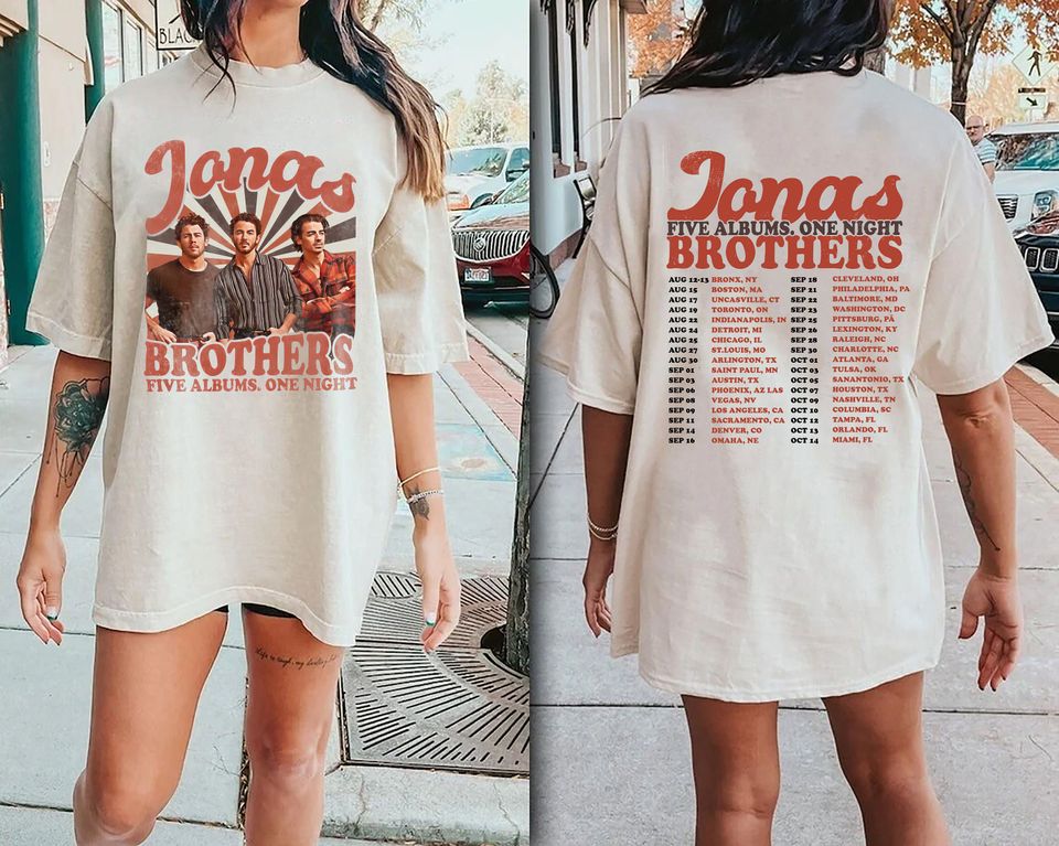Vintage Jonas Brothers Shirt, Jonas Brothers Vintage T Shirt