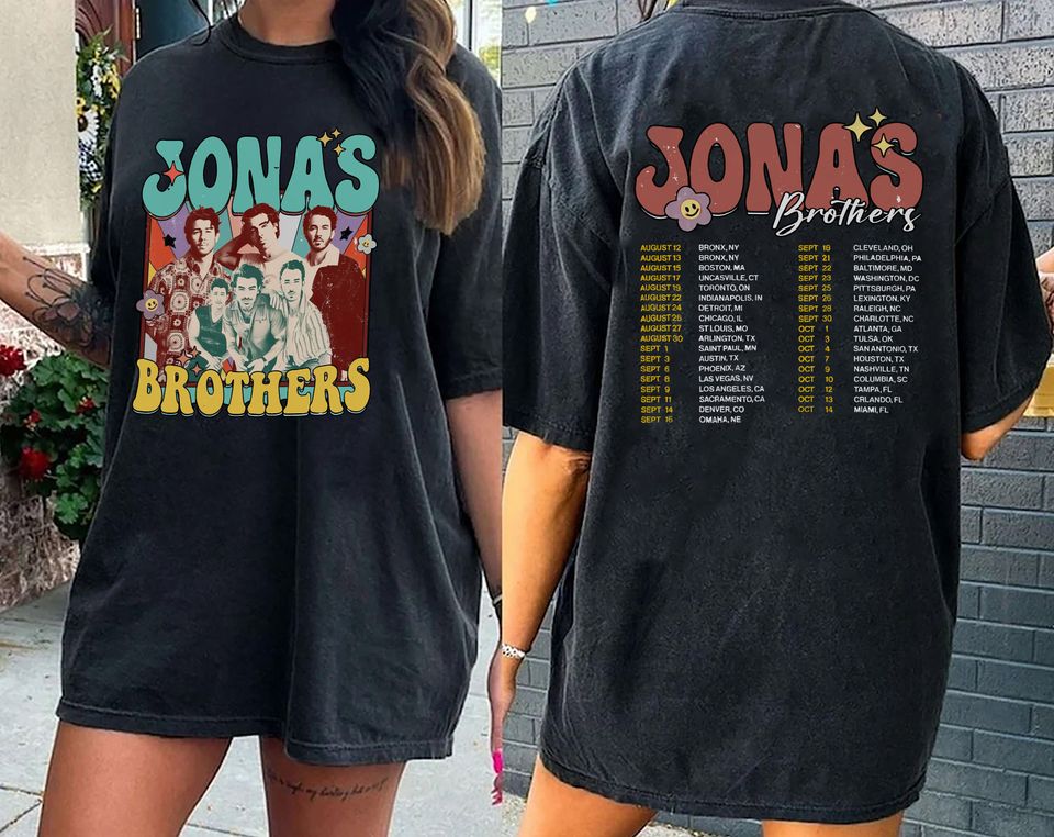 Vintage Jonas Brothers Shirt, Jonas Brother Shirt, Vintage Jonas Brothers T Shirt