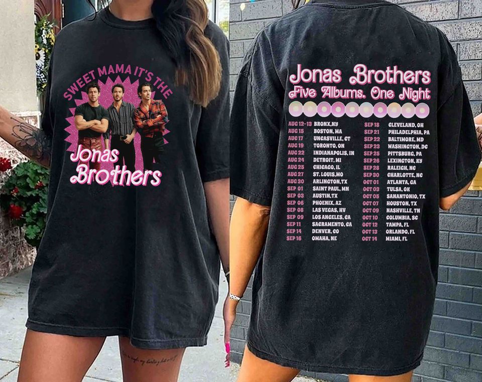 SWEET MAMA It's The Jonas Brothers T-Shirt, Jonas Brothers T Shirt