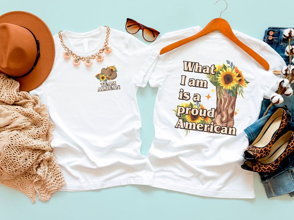 Jason Aldean What I am is a proud American Shirt, Jason Aldean Shirt