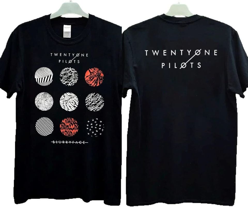 Pilotss band Blurry Face T-Shirt, Pilotss band T-Shirt