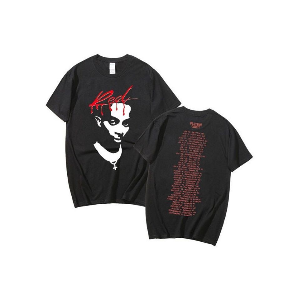 playboi carti graphic print t shirt