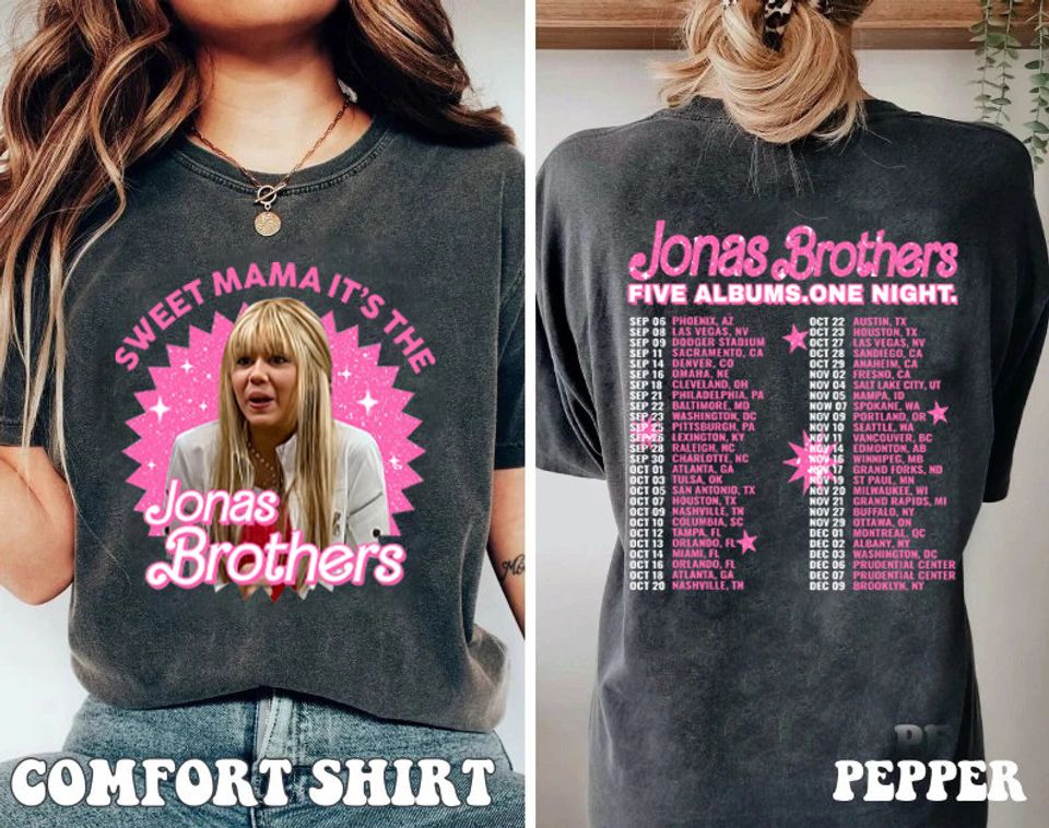Vintage Sweet Mama It's The Jonas Brothers Shirt, Jonas Brothers Merch