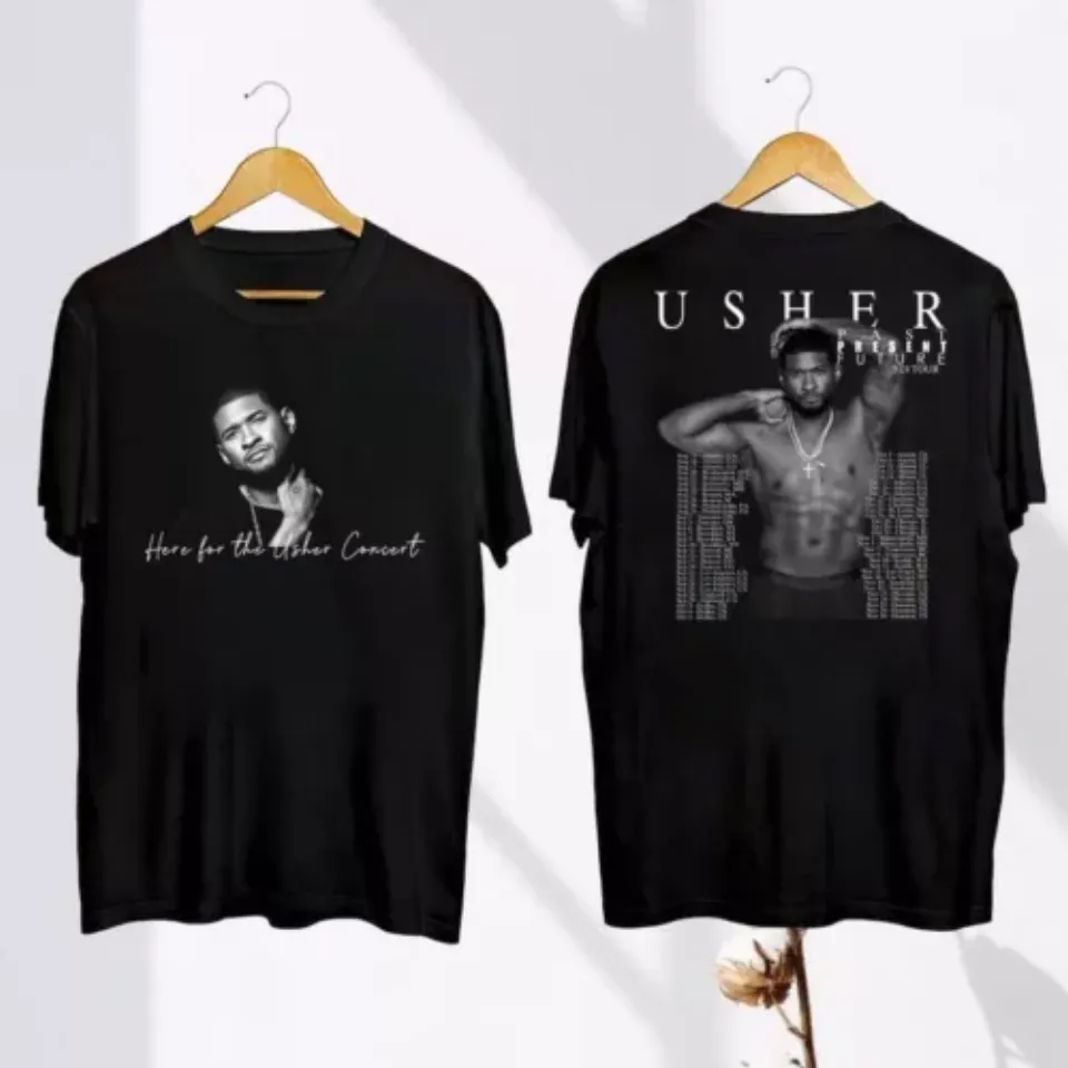 Tour 2024 Usher Past Present Future Shirt, Usher Concert 2024 Shirt, Usher Gift