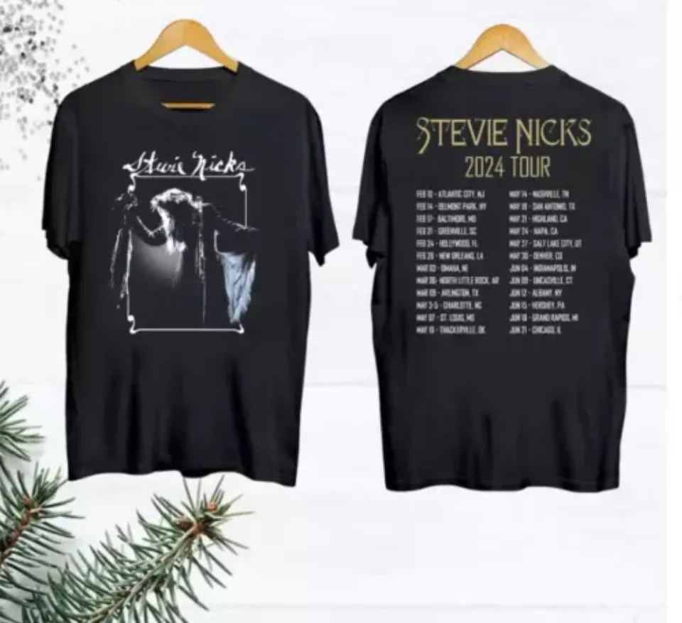 Vintage Stevie Nicks 2024 Tour TShirt, Stevie Nicks Shirt Fan Gifts, Stevie Nick