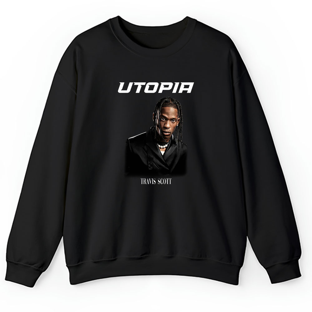 Travis Scott Sweater, Travis Scott I Can See Utopia Utopia Album Unisex Sweatshirt