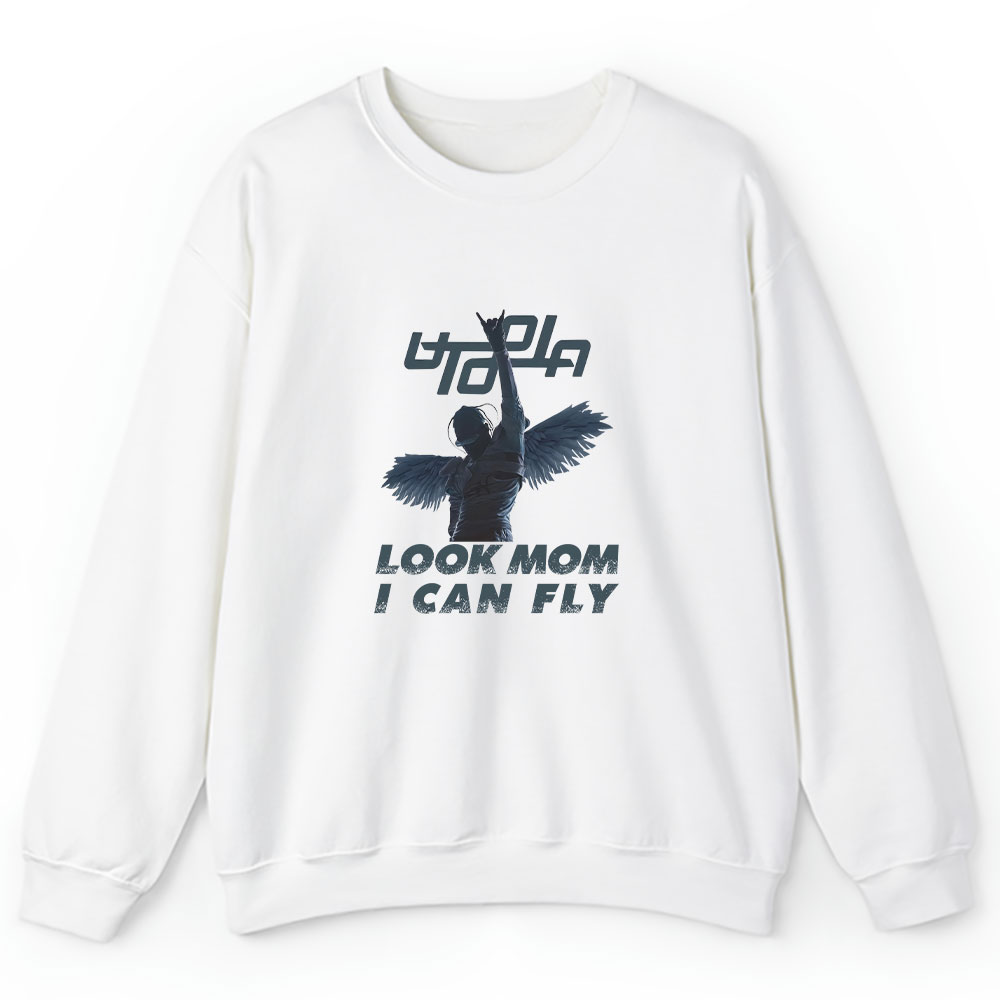 Travis Scott Sweater, Travis Scott Look Mom I Can Fly Unisex Sweatshirt