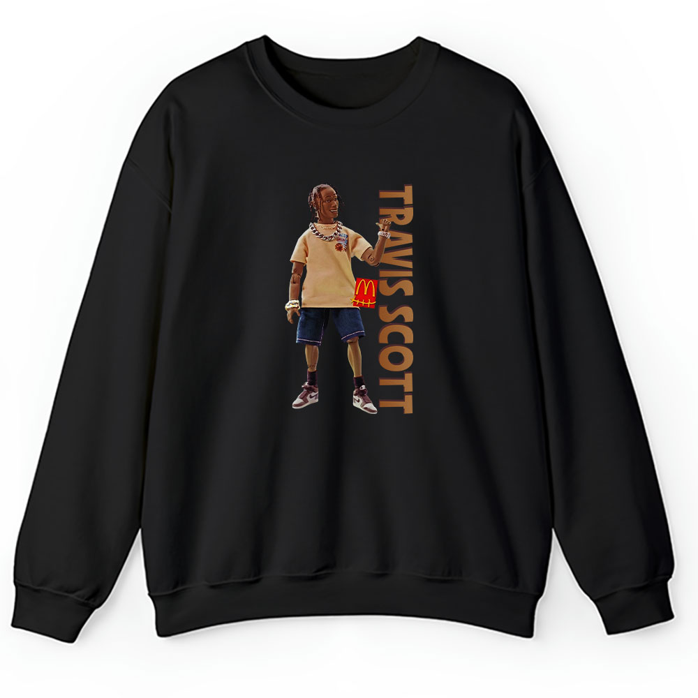 Travis Scott Sweater, Travis Scott Mc Donalds Mc Travis V2 Unisex Sweatshirt