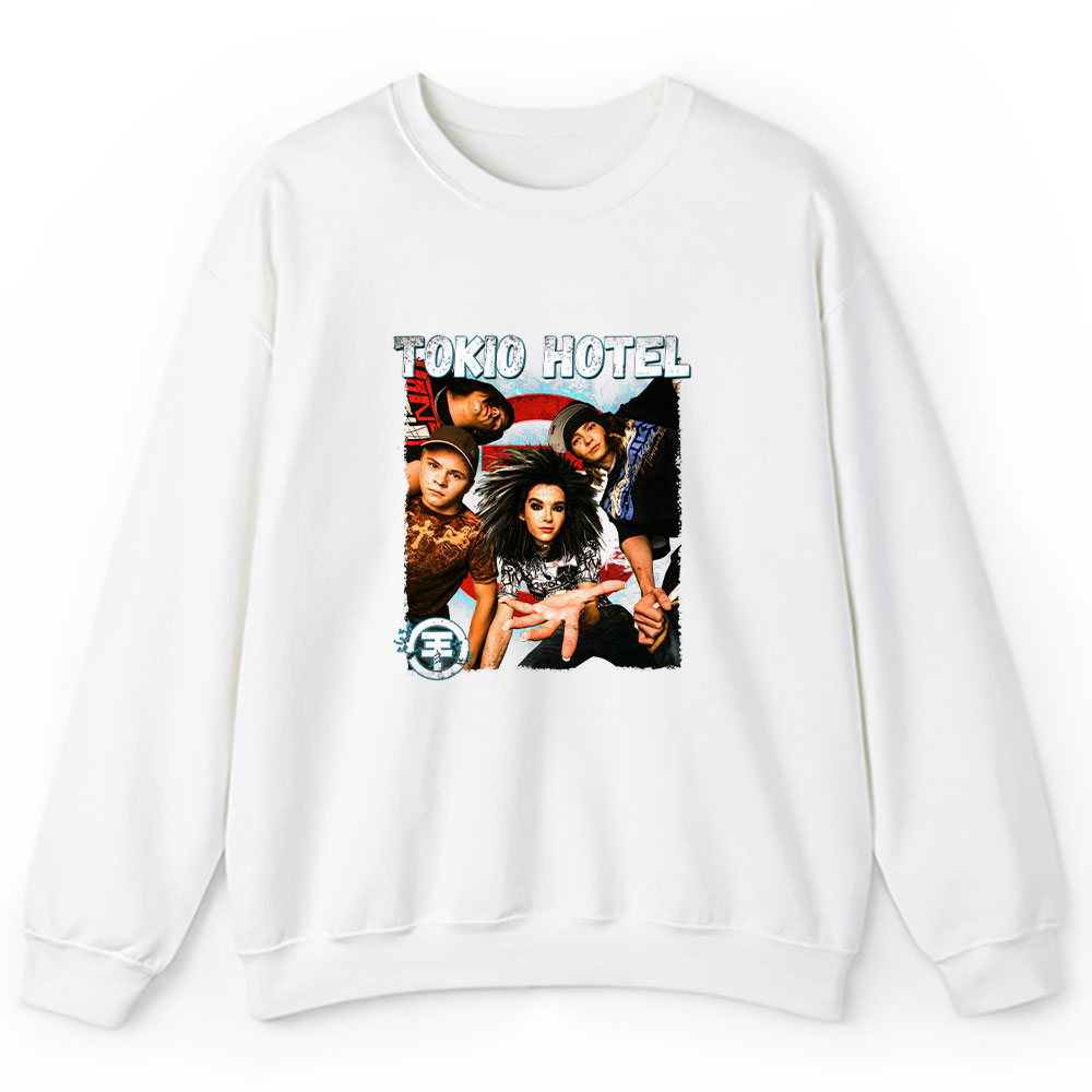 Tokio Hotel Sweater, Tokio Hotel The Emo Band Hotelers Pop Rock Band Unisex Sweatshirt
