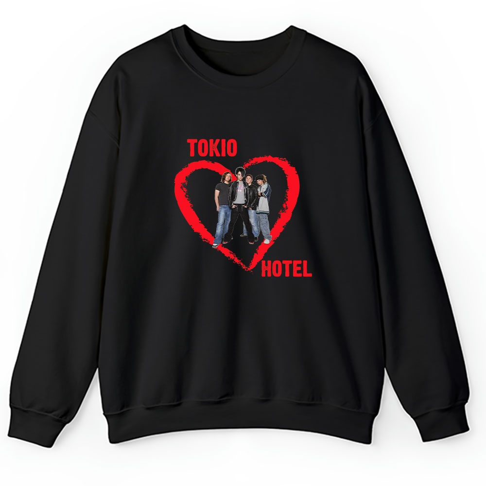 Tokio Hotel Sweater, Tokio Hotel The Emo Band Hotelers Pop Rock Band Unisex Sweatshirt
