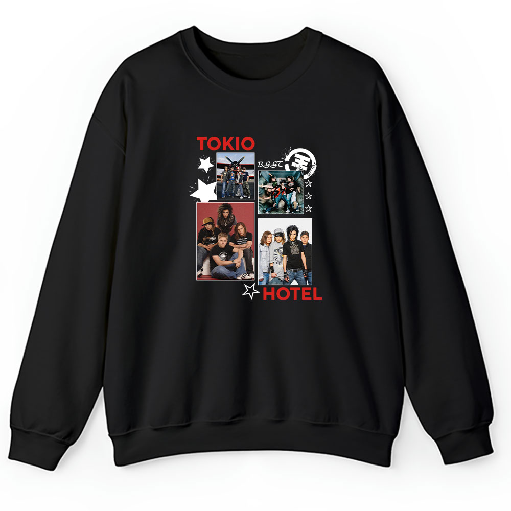 Tokio Hotel Sweater, Tokio Hotel The Emo Band Hotelers Pop Rock Band Unisex Sweatshirt