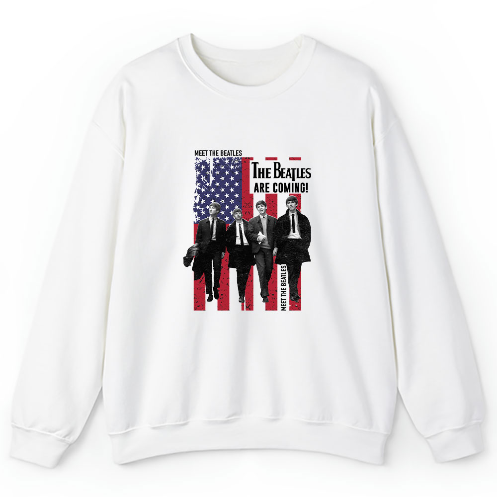 The Beatles Sweater, The Beatles The Fab Four The Boys Rock Band Unisex Sweatshirt