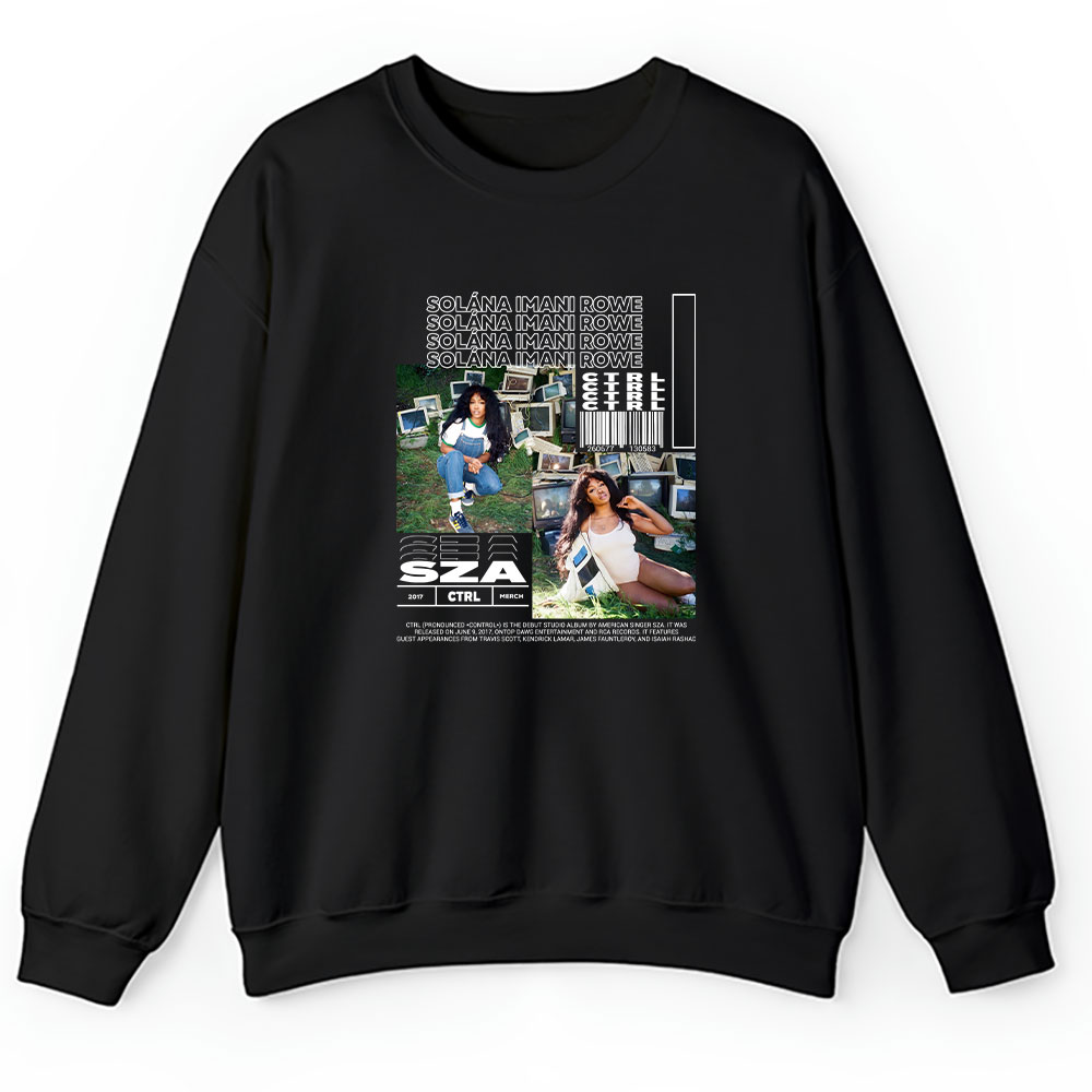 Sza Ctrl Sweater, Sza Ctrl Album Unisex Pullover Sweatshirt