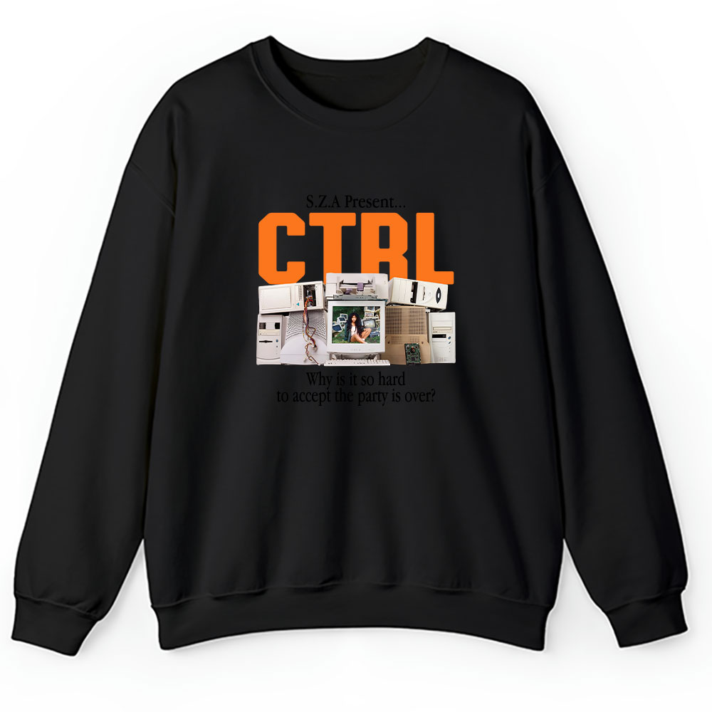 Sza Drew Sweater, Sza Drew Barrymore Ctrl Album Unisex Pullover Sweatshirt