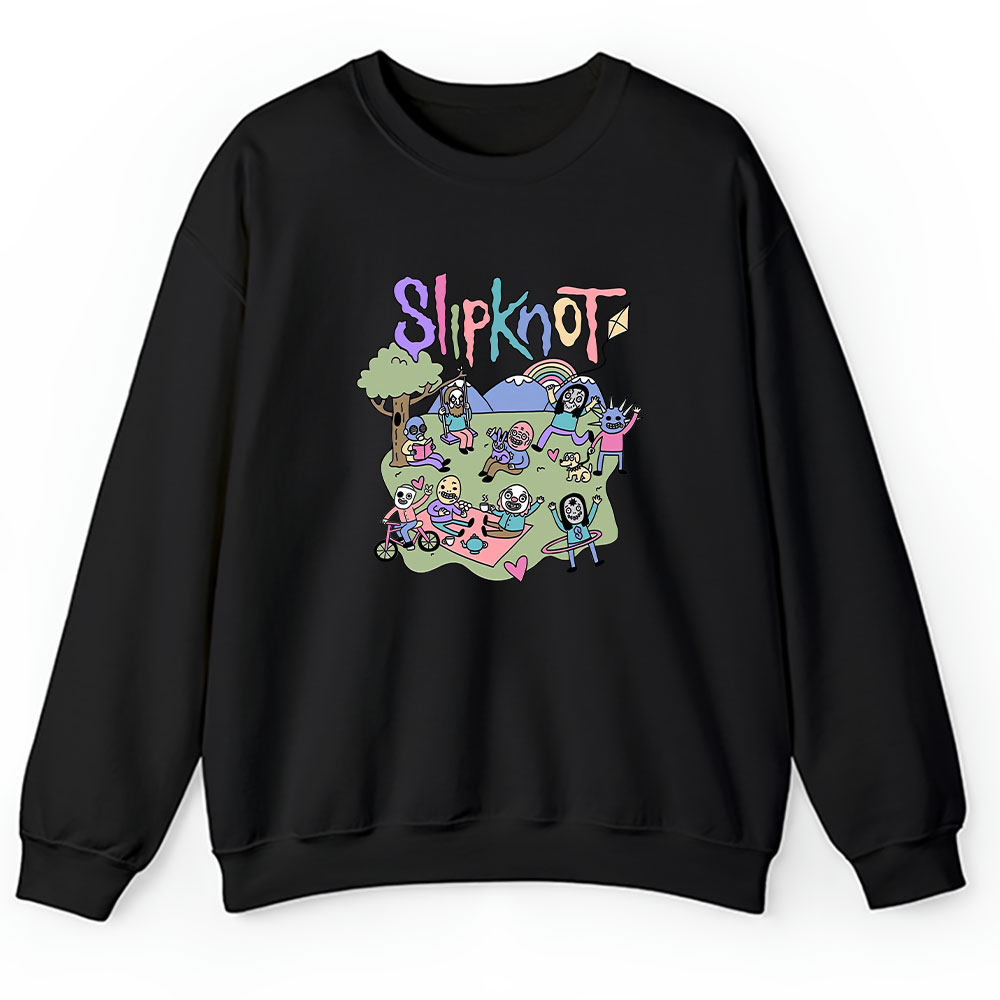 Slipknot The Sweater, Slipknot The Masked Men The Knot Vintage Gift Unisex Sweatshirt