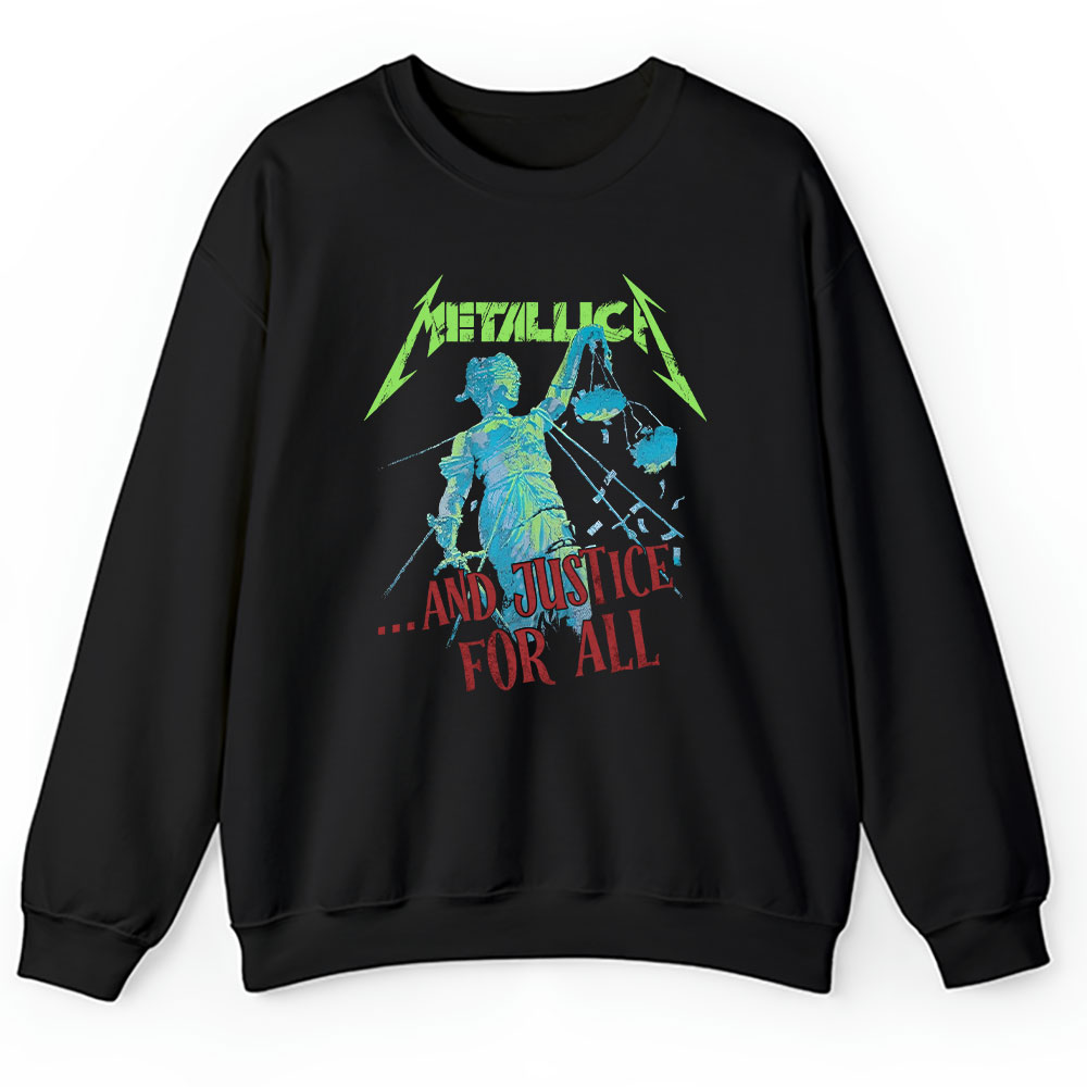 Metallica And Sweater, Metallica And Justice For All Unisex Sweatshirt