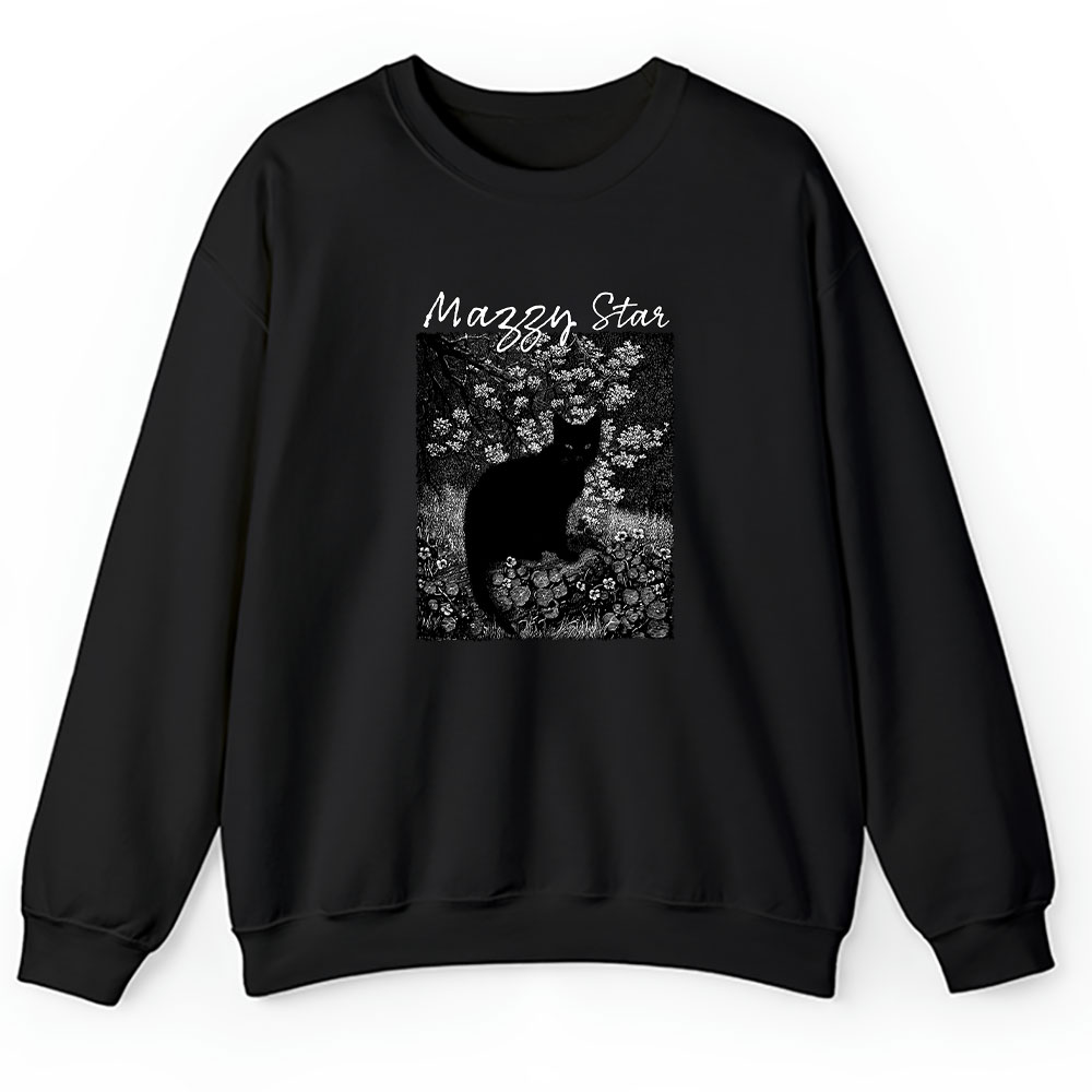Mazzy Star Sweater, Mazzy Star 90s Alternative Rock Mazzy Star Cat Unisex Hoodie TAH10358