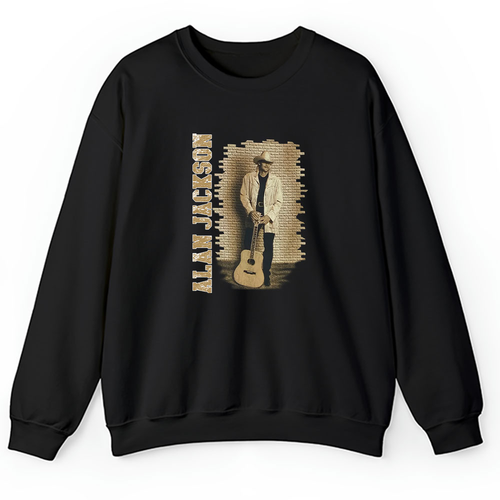 Alan Jackson Sweater, Alan Jackson Aj Honky Tonk Hero Country Music Unisex Hoodie TAH10310