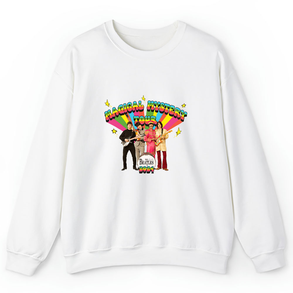 The Beatles Sweater, The Beatles Magical Mystery 2024 Tour Unisex Sweatshirt
