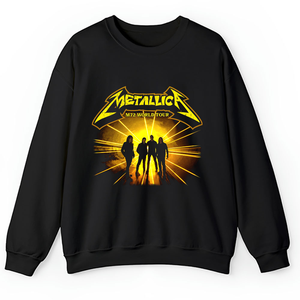 Metallica M72 Sweater, Metallica M72 World Tour Unisex Sweatshirt