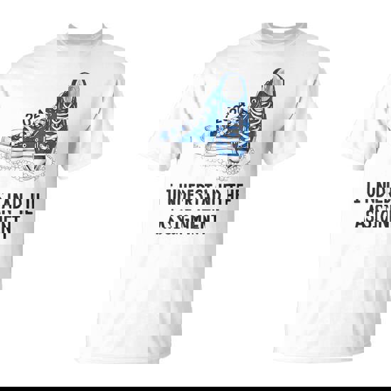 I Understand The Assignment Chucks And Pearls For Women T-Shirt