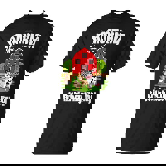 Madrina Of The Birthday Boy Farm Animal Bday Party T-Shirt