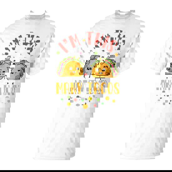 I'm This Many Tacos 2Nd Birthday Twosday Cinco De Mayo T-Shirt