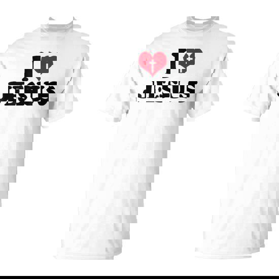 I Love Jesus I Heart Jesus T-Shirt
