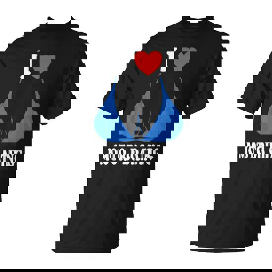 I Love Motor Boating Inappropriate Boater T-Shirt