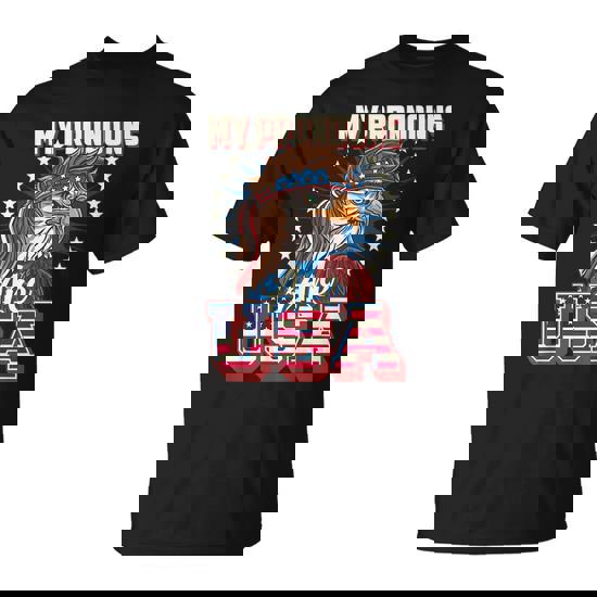 My Pronouns Are Usa American Saying T-Shirt