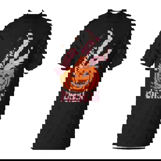 Howdy Pumpkin Cowgirls Boots Western Country Halloween T-Shirt